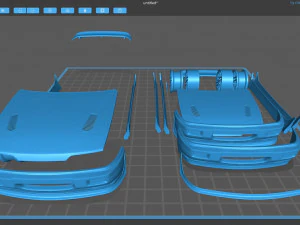 Sierra Sapphire Trans Kit 3D Print Model