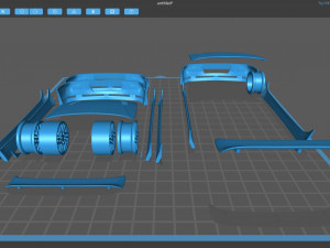 Sierra Sapphire Trans Kit 3D प्रिंट मॉडल