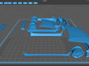 Sierra Sapphire Trans Kit 3D Print Model