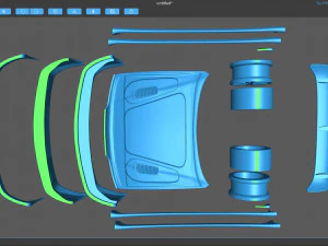 Sierra Sapphire Trans Kit 3D Print Model