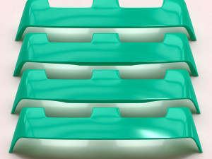 Peugeot 306 Spoiler Modello di stampa 3D