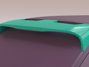 Peugeot 306 Spoiler 3D Print Model