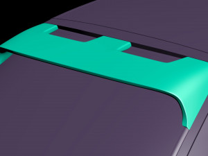 Peugeot 306 Spoiler 3D Print Model