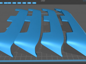 Peugeot 306 Spoiler 3D Print Model