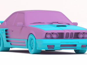Gemballa M635 CSI Body Kit Modello di stampa 3D