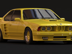 Gemballa M635 CSI Body Kit 3D 프린트 모델
