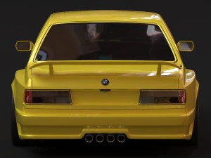 Gemballa M635 CSI Body Kit 3D Print Model