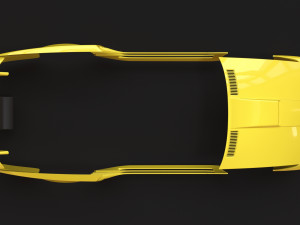 Gemballa M635 CSI Body Kit 3D 프린트 모델