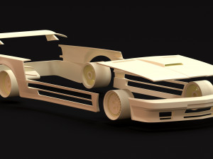 Gemballa M635 CSI Body Kit 3D 프린트 모델