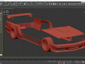 Gemballa M635 CSI Body Kit 3D Print Model