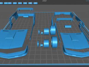Gemballa M635 CSI Body Kit 3D Print Model