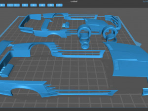 Gemballa M635 CSI Body Kit 3D 프린트 모델
