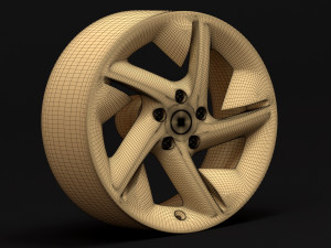 HSV VN Group A 20inch Wheel 3D-Druckmodell