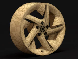 HSV VN Group A 20inch Wheel 3D Print Model