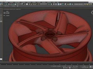 HSV VN Group A 20inch Wheel 3D Print Model
