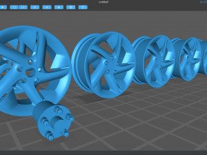 HSV VN Group A 20inch Wheel 3D-Druckmodell