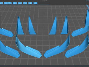 R33 GTR Auto Select Cannard Set 3D Print Model