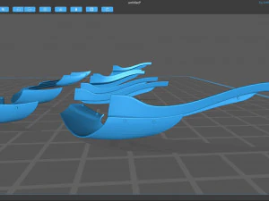 R33 GTR Auto Select Cannard Set 3D Print Model