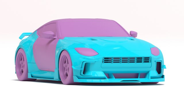Avante Nissan Z Kit Model do druku 3D .c4d .max .obj .3ds .fbx .stl .blend 