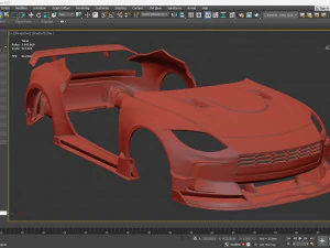 Avante Nissan Z Kit 3D Print Model