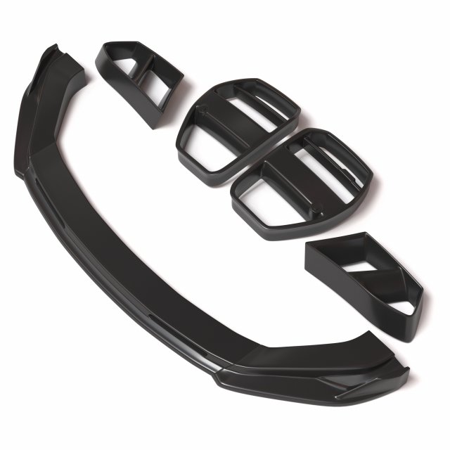 M3 G80 Vorsteiner Front Parts Modello di stampa 3D .c4d .max .obj .3ds .fbx .stl .blend 