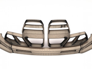 M3 G80 Vorsteiner Front Parts Modello di stampa 3D