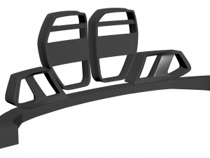 M3 G80 Vorsteiner Front Parts Modello di stampa 3D