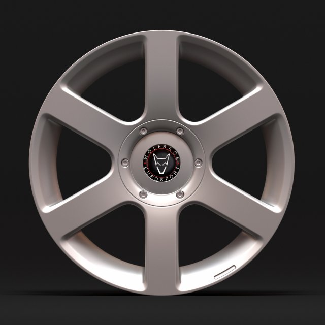 Wolfrace Voodoo Rim 3Dプリントモデル .c4d .max .obj .3ds .fbx .stl .blend 