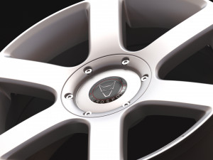 Wolfrace Voodoo Rim 3Dプリントモデル
