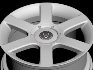 Wolfrace Voodoo Rim 3Dプリントモデル