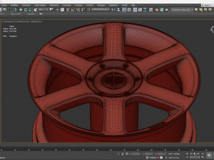 Wolfrace Voodoo Rim 3Dプリントモデル