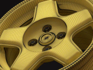 Revolution RFX 6 Rim 3D Print Model