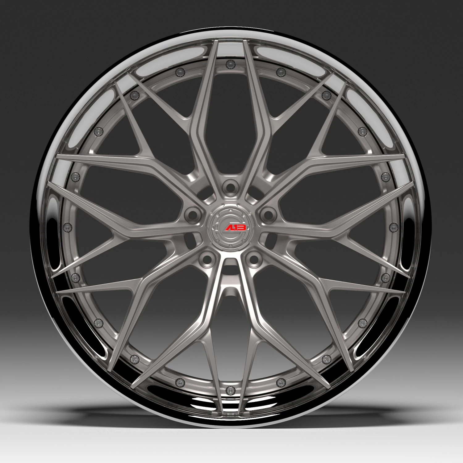 AL13 R80 Rim Printable 3D Print Model .c4d .max .obj .3ds .fbx .stl .blend 