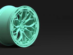 AL13 R80 Rim Printable 3D Print Model