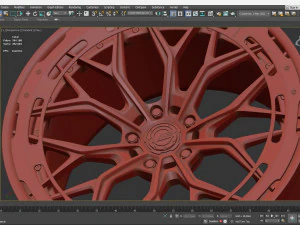 AL13 R80 Rim Printable 3D Print Model