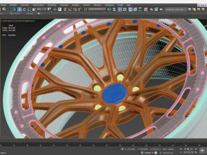 AL13 R80 Rim Printable 3D Print Model