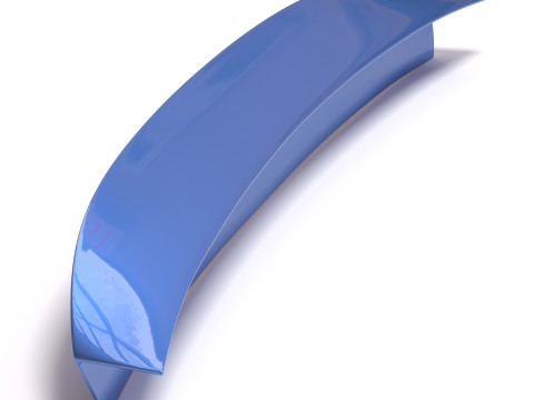E46 Custom Spoiler 3D Принт Модель