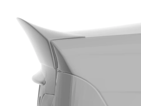 E46 Custom Spoiler 3D Print Model