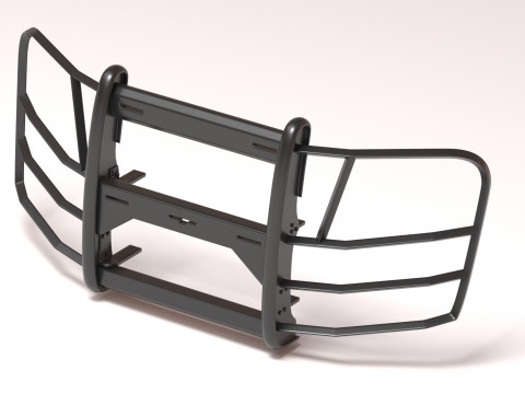 Tahoe Police Push Bumper Pack Modèles 3D en vedette