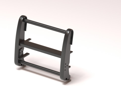 Tahoe Police Push Bumper Pack Modèles 3D en vedette