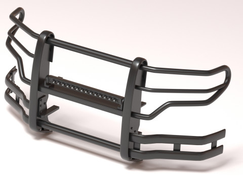 Tahoe Police Push Bumper Pack Modèles 3D en vedette