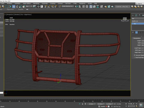 Tahoe Police Push Bumper Pack 3D Print Model