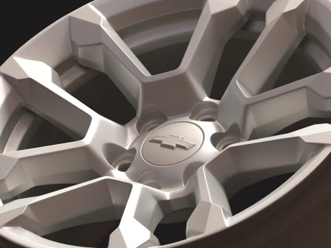 タホ シルバラード 2025 OEM リム 3Dプリントモデル