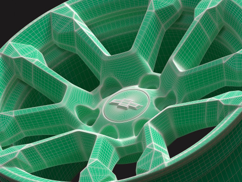 Tahoe Silverado 2025 OEM Rim Modello di stampa 3D