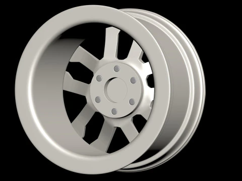 タホ シルバラード 2025 OEM リム 3Dプリントモデル