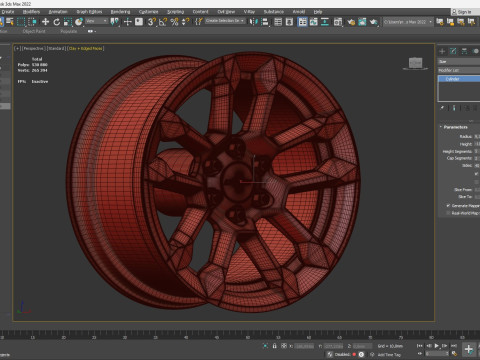 Tahoe Silverado 2025 OEM Rim Modello di stampa 3D