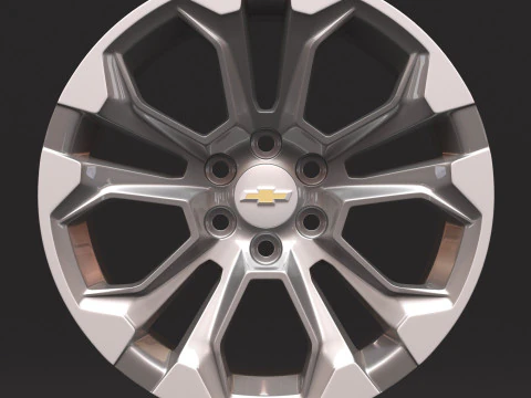 Obręcz OEM Silverado 1500 2025 Model do druku 3D