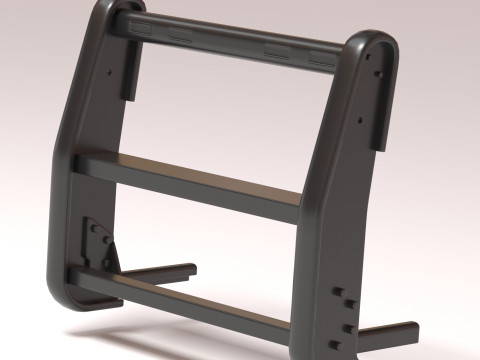 F150 Police Pushbumpers 3D 打印模型