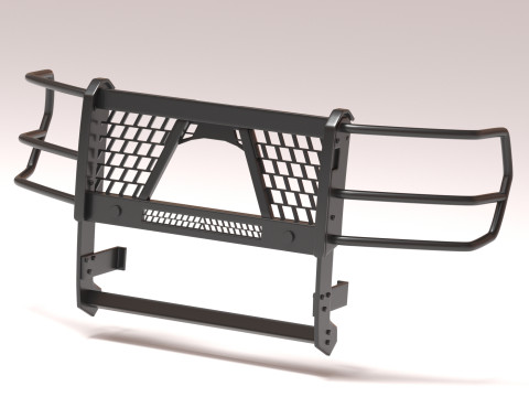 F150 Police Pushbumpers 3D 打印模型