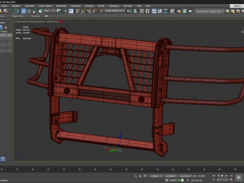 F150 Police Pushbumpers 3D Print Model